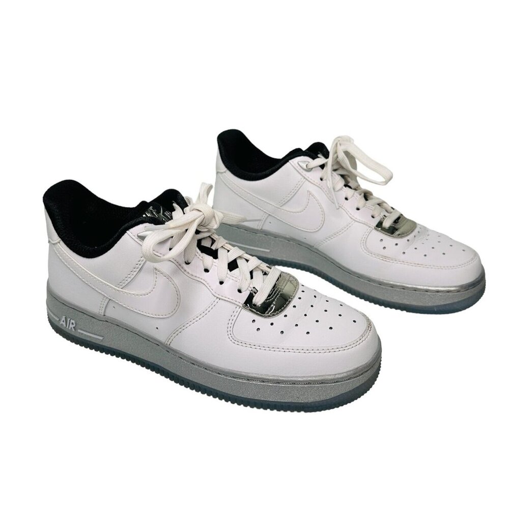 Women’s Air Force 1 Low SE White Silver DX6764-100 Size 8